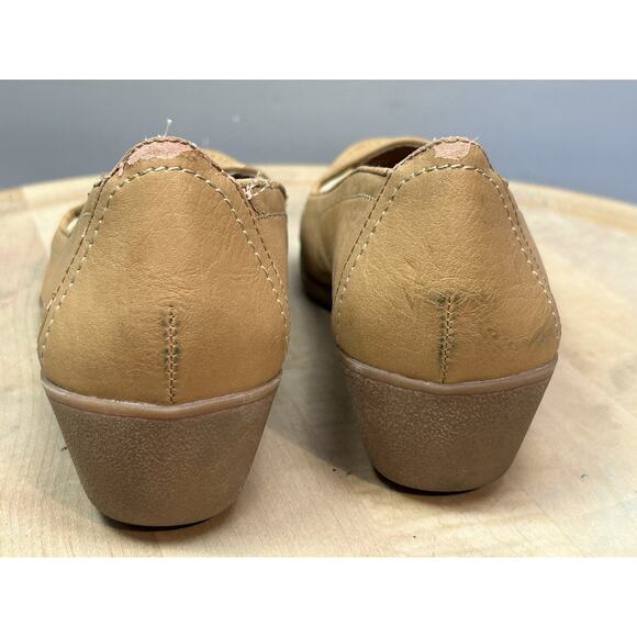 Avenue Loafer Womens 10W‎ Peppy Tan Slip on Comfort Stretch - Picture 6 of 10
